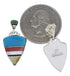 Multicolor And Genuine Sterling Silver Earrings EX31557